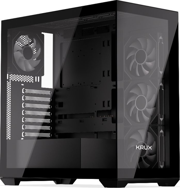 Obudowa Krux Exo RGB czarna (KRXD004)