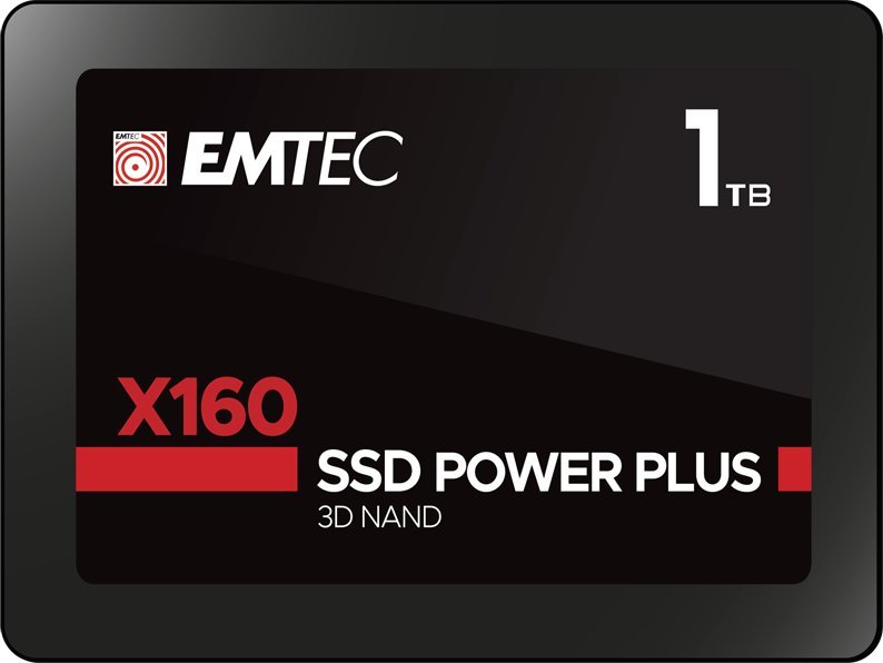 Dysk SSD Emtec X160 Power Plus (bulk) 1TB 2.5" SATA III (ECSSD1TNX160)