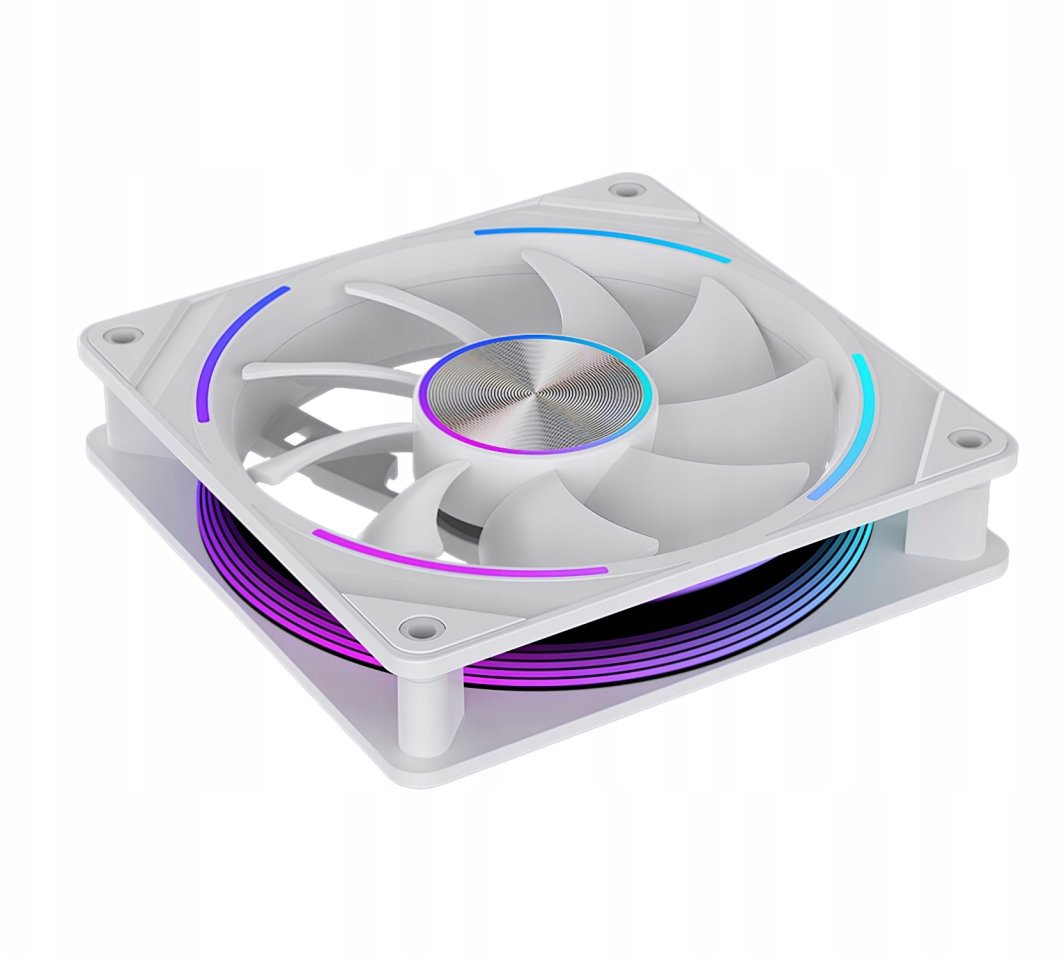 Wentylator Lovingcool 1600 RPM ARGB (S-PRO-120-CD-WHITE)