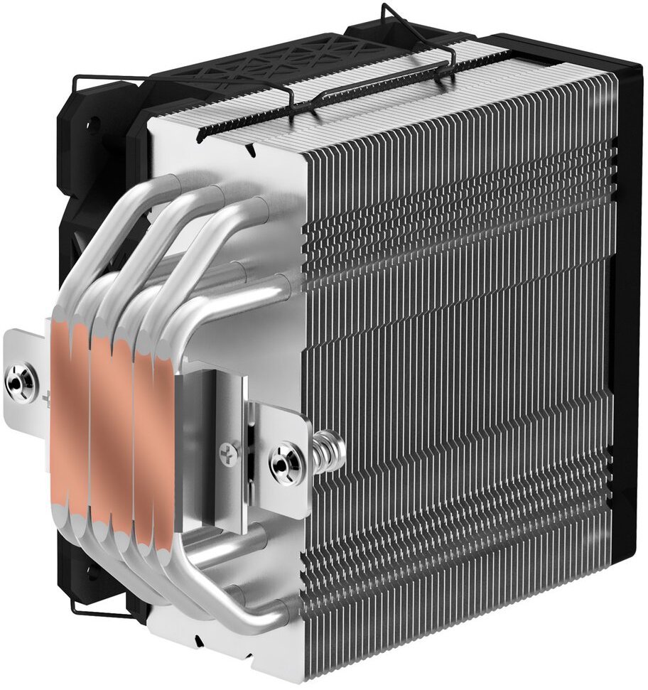 Chłodzenie CPU Evolveo QuietCool5 6x heatpipe czarny (QUIETCOOL5-BK)