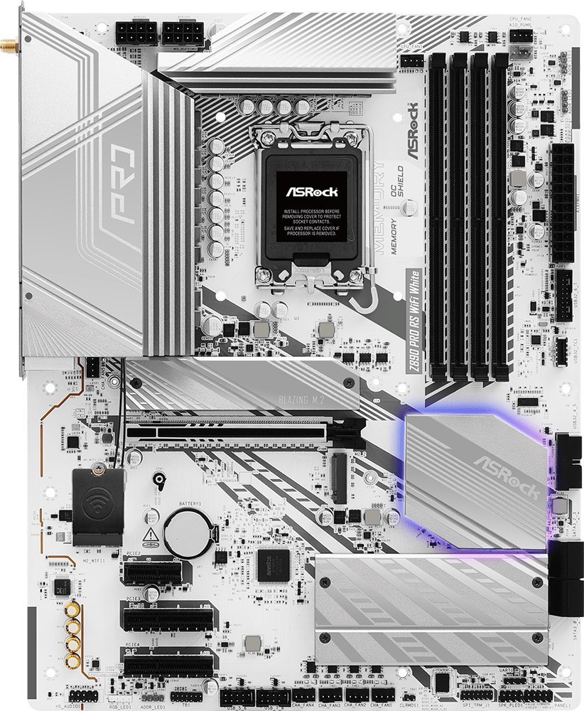 Płyta główna ASRock Z890 PRO RS WIFI WHITE