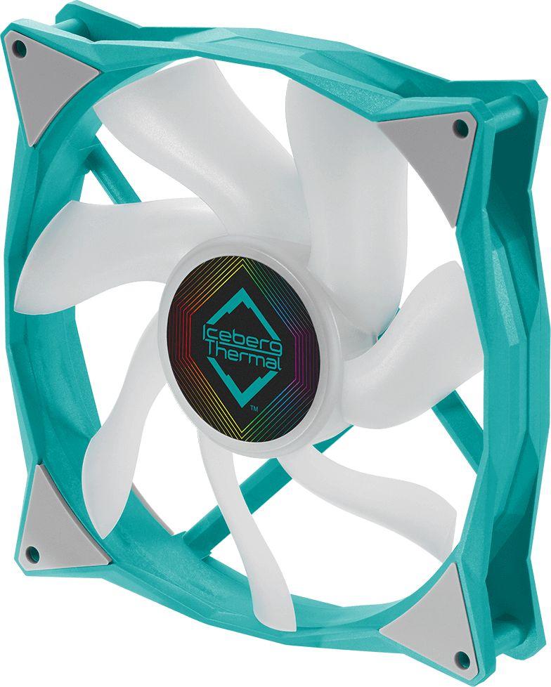 Wentylator Iceberg IceGALE ARGB 140 mm Turkusowy (ICEGALE14A-D0A)