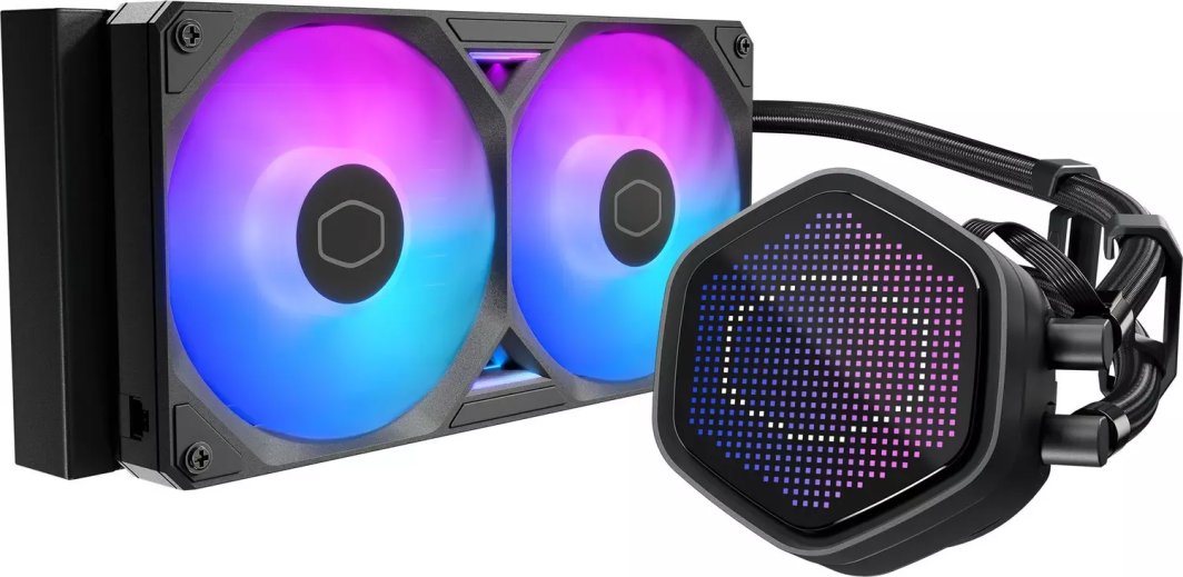 Chłodzenie wodne MasterLiquid 240 Atmos II Pixel LCD (MLX-D24M-A25SZ-P1)