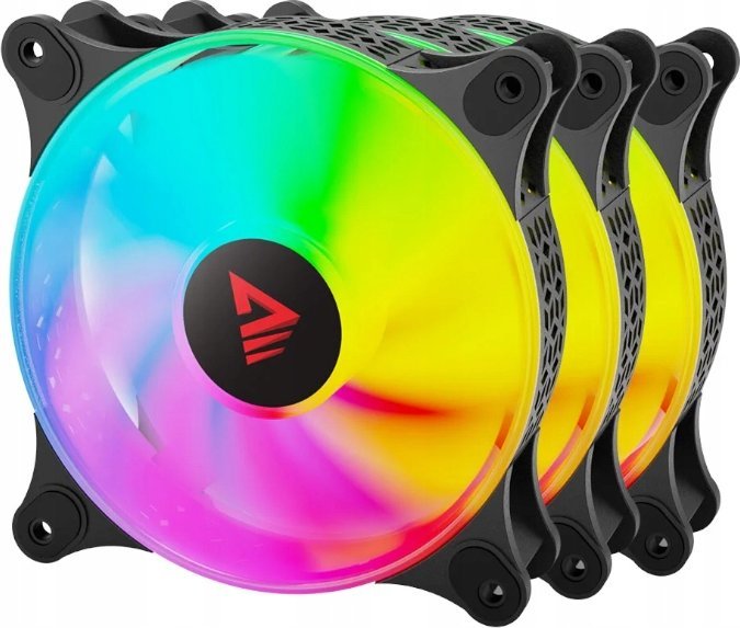 Wentylator Savio BLAST 120mm ARGB 3-pack