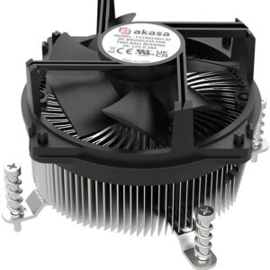 Chłodzenie CPU Akasa Low Profile CPU Chłodzenie, Intel Gniazdo 1700 i 1851 - 90mm (AK-CC6620BP01)