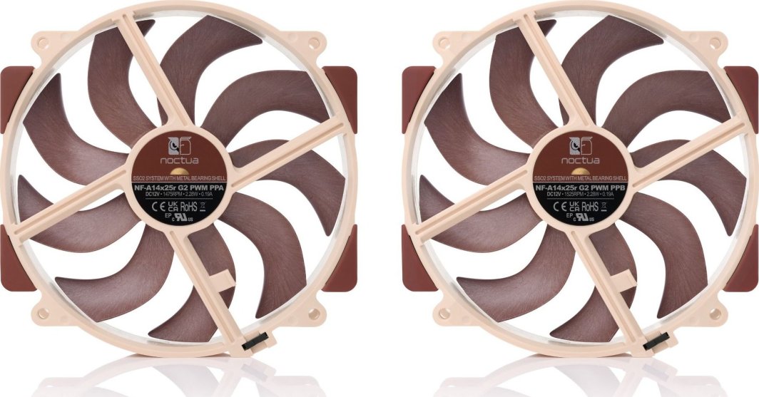 Wentylator Noctua NF A14x25r G2 PWM 2-pack