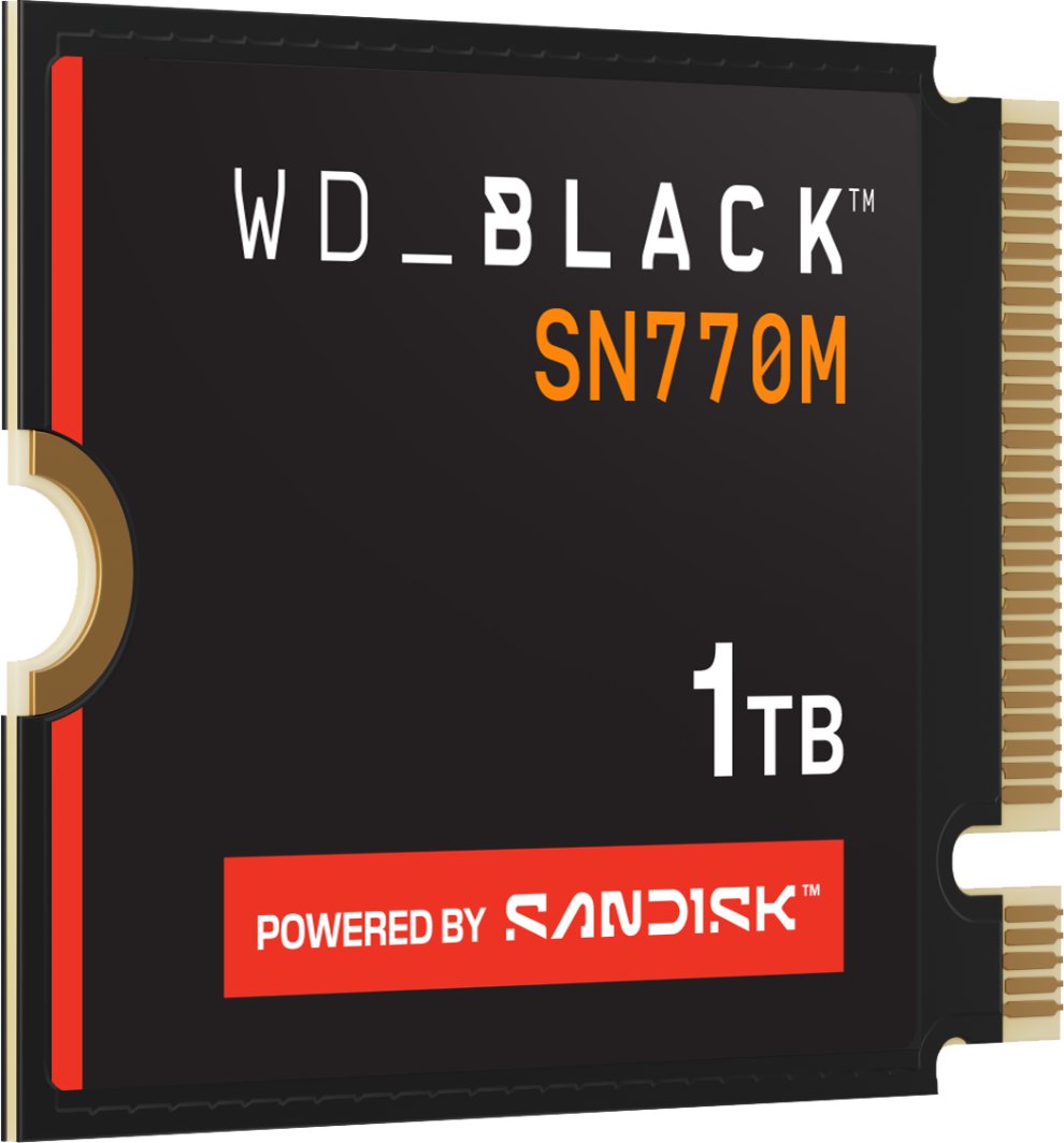 Dysk SSD SanDisk SN770M 1TB M.2 2230 PCI-E x4 Gen4 NVMe (WDS100T3X0G)