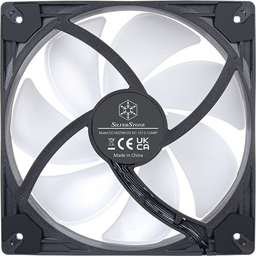 Wentylator SilverStone Vista 140 mm ARGB Czarny (SST-VS140B-ARGB)