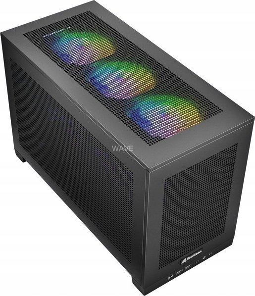 Obudowa Sharkoon Rebel C20 ITX RGB Czarny