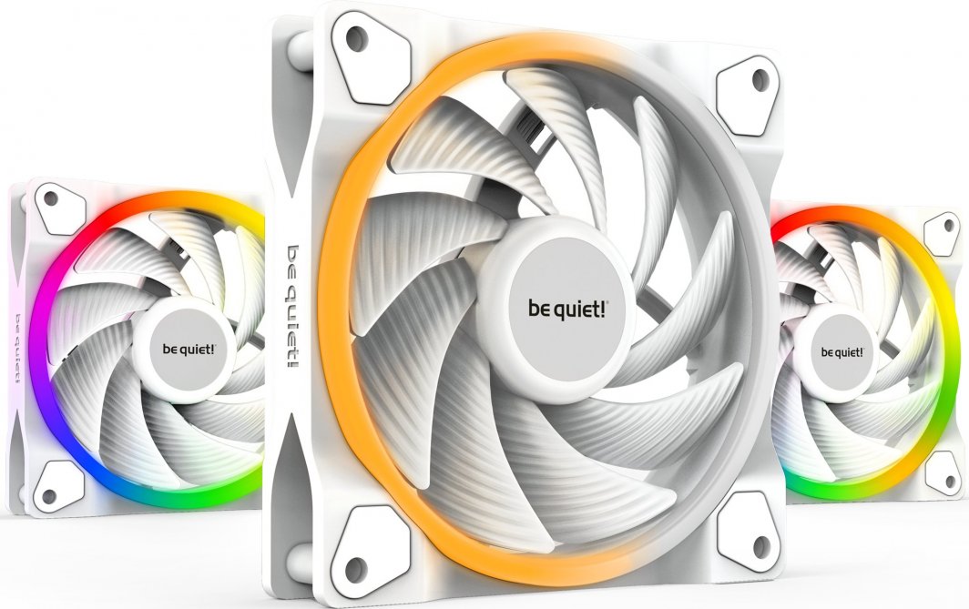 Wentylator be quiet! Light Wings White 120mm PWM high-speed 3-pack (BL101)