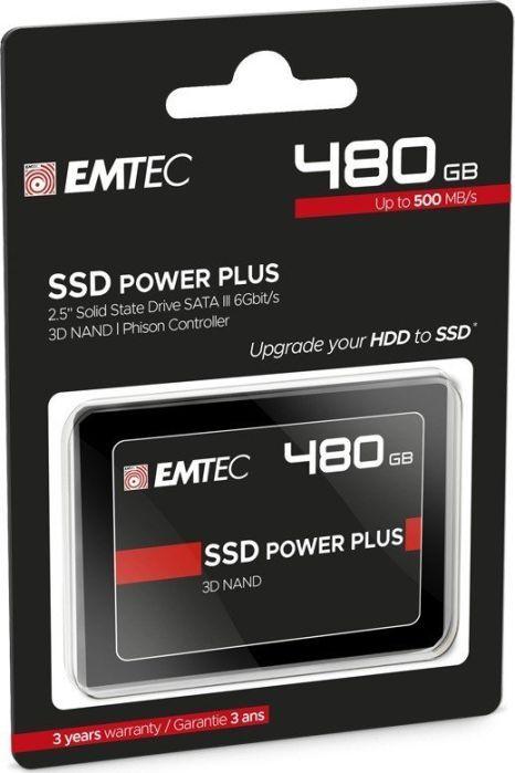 Dysk SSD Emtec X150 Power Plus 480GB 2.5" SATA III (ECSSD480GX150)