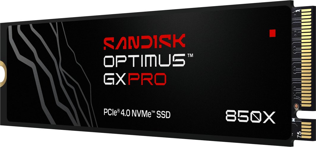 Dysk SSD SanDisk Optimus GX PRO 850X - SSD - zaszyfrowany - 8 TB - wewnętrzny - M.2 2280 D5-M (M.2 2280 D5-M) - PCIE 4.0 x4 (NVME) - TCG Opal Encryption 2.01