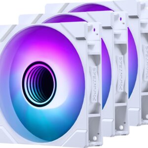 Wentylator Phanteks M25G2-120 D-RGB 3-pack biały (PH-F120M25_G2_DWT01_3P)