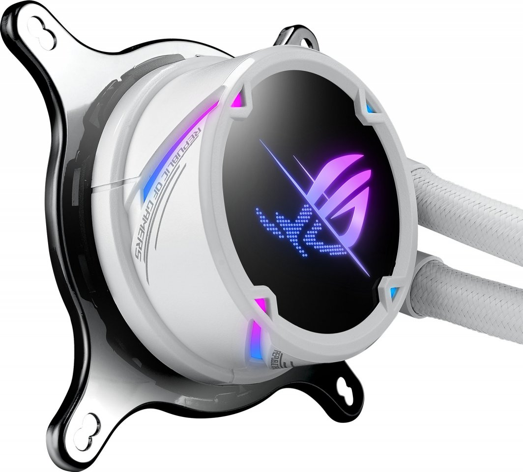 Chłodzenie wodne Asus ROG Strix LC II 240 ARGB White Edition (90RC00E2-M0UAY0)