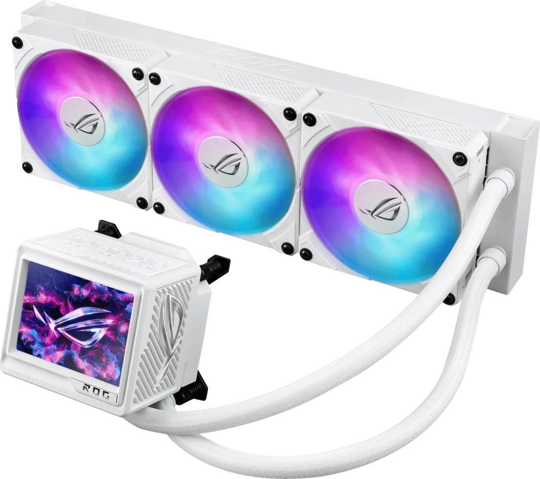 Chłodzenie wodne Asus ROG Ryujin III 360 ARGB Extreme White (90RC0132-M0EAY0)