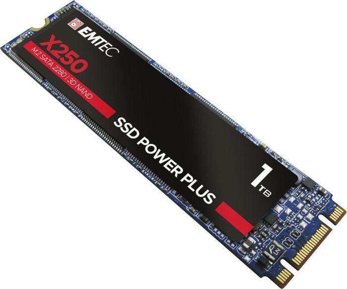 Dysk SSD Emtec X250 1TB M.2 2280 SATA III (ECSSD1TX250)