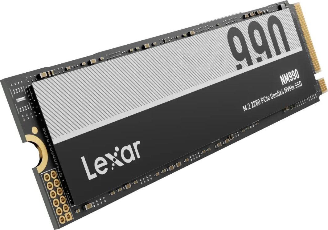 Dysk SSD Lexar NM990 2TB M.2 2280 PCI-E x4 Gen5 NVMe (LNM990X002T-RNNNG)