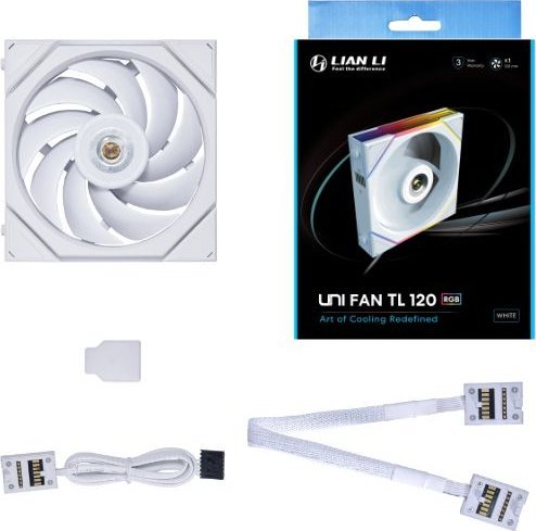 Wentylator Lian Li Uni Fan TL 120mm Biały (12TL1W)