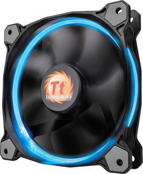 Wentylator Thermaltake Riing 12 LED RGB 3-pack + Hub (CL-F042-PL12SW-B)