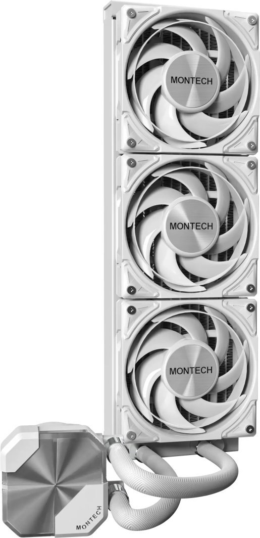 Chłodzenie wodne Montech HyperFlow Silent 360 Białe