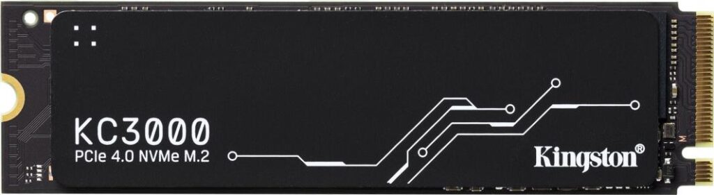 Dysk SSD Kingston KC3000 1TB M.2 2280 PCI-E x4 Gen4 NVMe (SKC3000S/1024G)