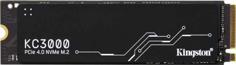 Dysk SSD Kingston KC3000 1TB M.2 2280 PCI-E x4 Gen4 NVMe (SKC3000S/1024G)