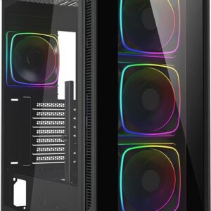 Obudowa Sharkoon AK5G RGB czarna