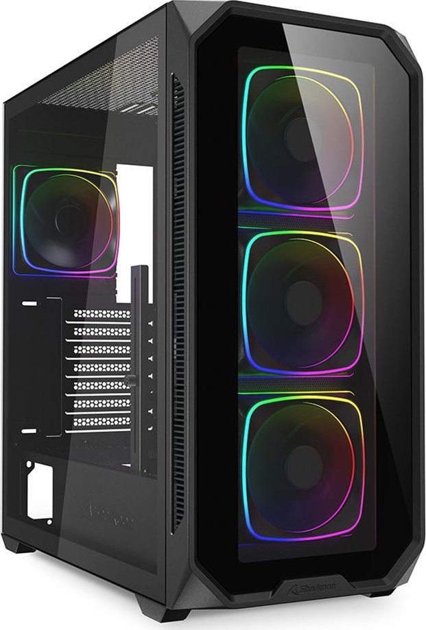 Obudowa Sharkoon AK5G RGB czarna