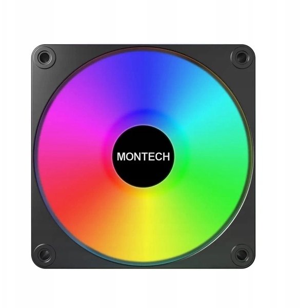 Wentylator Montech GF120 V2 ARGB PWM (B) (GF120 V2 ARGB (B))
