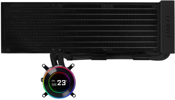Chłodzenie wodne Lian Li Hydroshift II LCD-C 360N Fanless (GHS2LCD36B)
