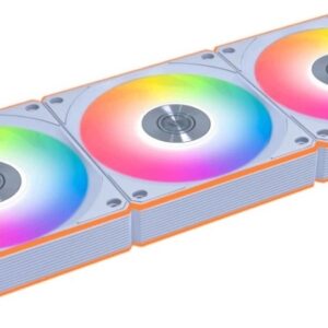 Wentylator Lian Li UNI FAN CL FLEX Wireless wentylator PWM, ARGB - Reverse Blade, 120mm, biały, zestaw 3 sztuk z kontrolerem (G9F.12RCL1F3W.00)