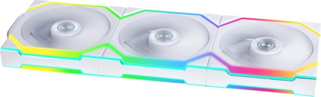 Wentylator Lian Li UNI FAN SL Wireless 120 Reverse Blade 3-pack biały (12RSL1W3W)