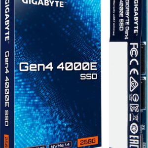 Dysk SSD Gigabyte 4000E 250GB M.2 2280 PCI-E x4 Gen4 NVMe (G440E250G)