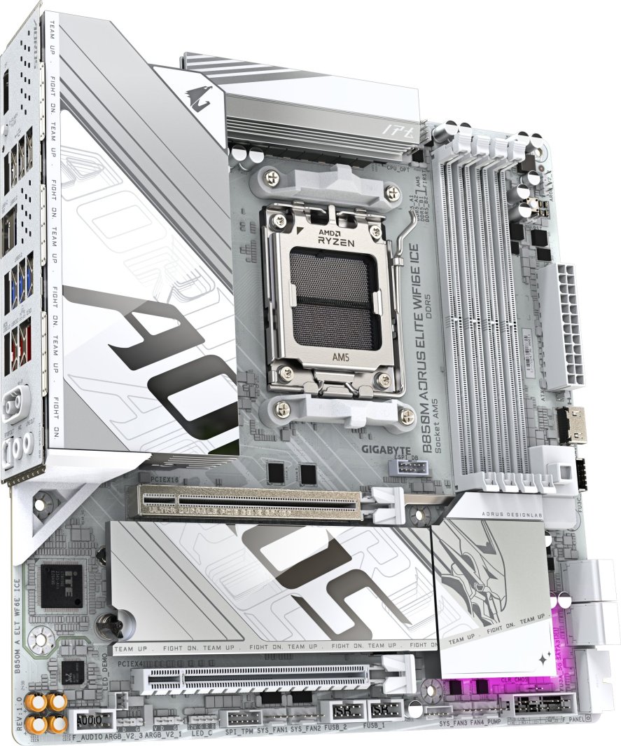 Płyta główna Gigabyte B850M AORUS ELITE WIFI6E ICE