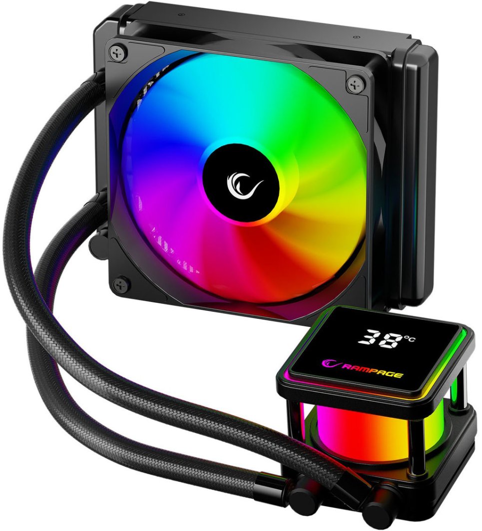 Chłodzenie wodne Rampage INFINITE V120 Czarne