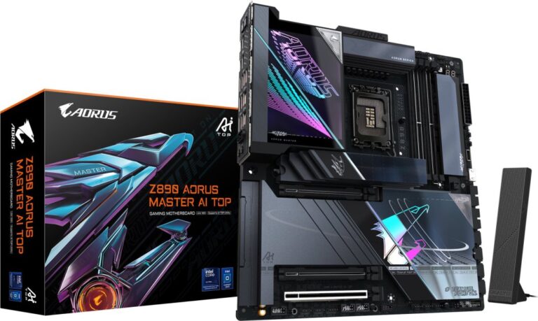 Płyta główna Gigabyte Z890 AORUS MASTER AI TOP