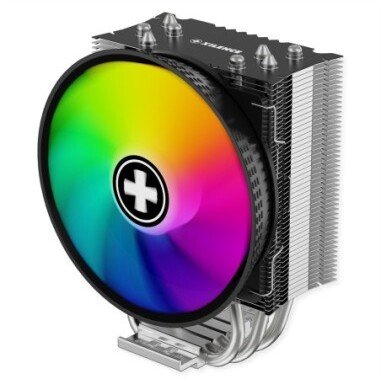 Chłodzenie CPU Xilence Procesora XC149 ARGB, czarny wentylator PWM FDB 120 mm, TDP 200 W, czarny