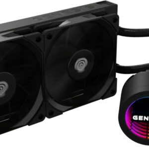Chłodzenie wodne GENESIS Hydria 240 Czarne (NLG-2318)