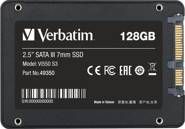 Dysk SSD Verbatim Vi550 128GB 2.5" SATA III (49350)