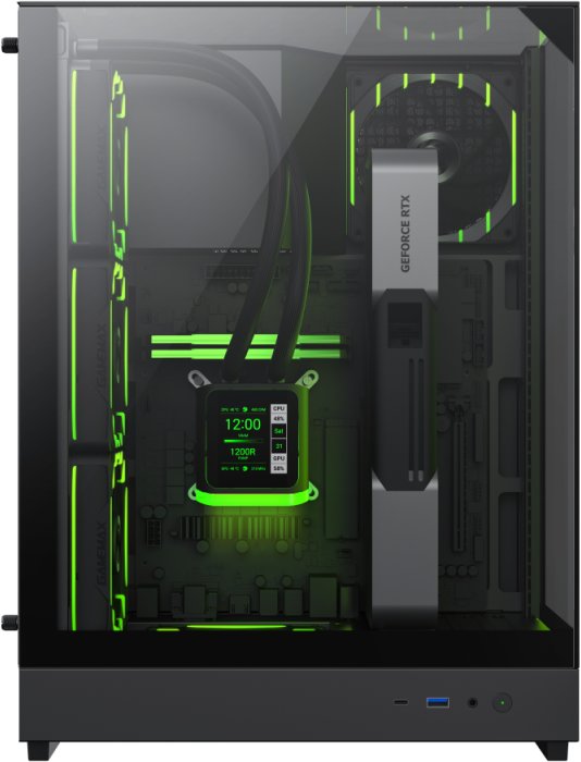 Obudowa GameMax T20 M-ATX Czarny (T20 BK)