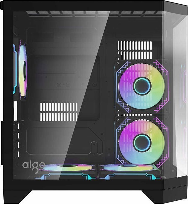 Obudowa Darkflash FT350 czarna ARGB