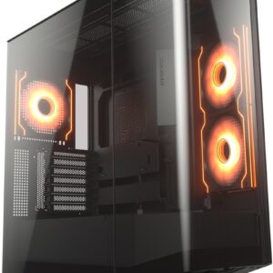 Obudowa Cougar FV270 RGB Czarny (CGR-58M6B-RGB)