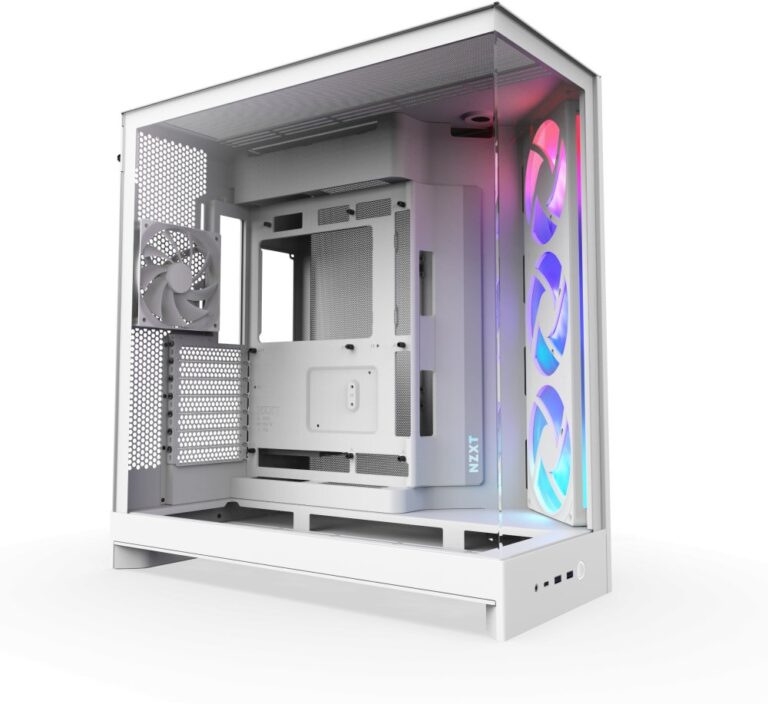 Obudowa Nzxt H9 Flow RGB biały (CM-H92FW-R1)