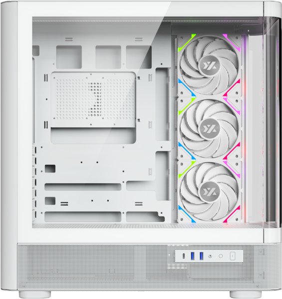 Obudowa XYZ PC GEAR Quantum ARGB biała (X-CS-QUANTUM-W)