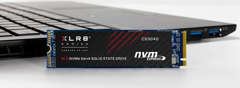 Dysk SSD PNY XLR8 CS3040 4TB M.2 2280 PCI-E x4 Gen4 NVMe (M280CS3040-4TB-RB)