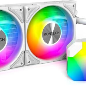 Chłodzenie wodne Montech Hyper Flow ARGB 240 Biały (HYPER FLOW ARGB 240 (W))
