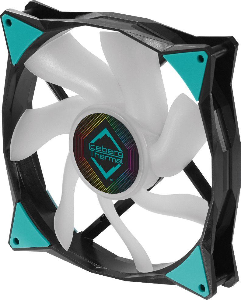 Wentylator Iceberg IceGALE ARGB 140 mm Czarny (ICEGALE14A-E0A)