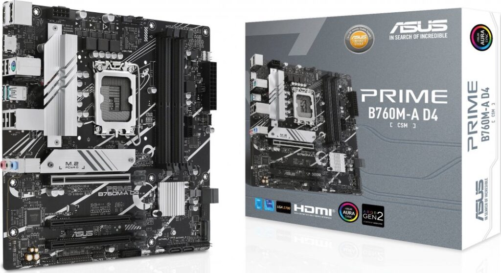 Płyta główna Asus PRIME B760M-A D4-CSM
