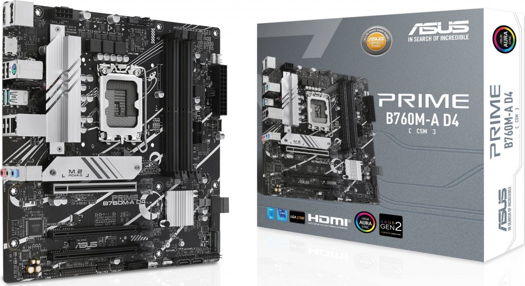 Płyta główna Asus PRIME B760M-A D4-CSM