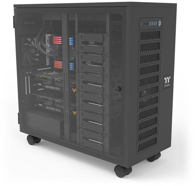 Obudowa Thermaltake AX700 TG czarna (CA-11B-00F1WN-00)